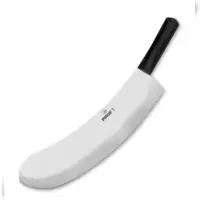 Pirge Ecco Wiegemesser für Fleisch 40 cm - Einschneidig Kräutermesser Schlachtermesser Fleischermesser - Edelstahl Profi Küchenmesser Metzgermesser