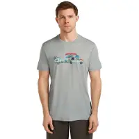 Icebreaker Herren 150 Tech Lite Transportage T-Shirt (Größe L, grau)