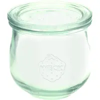 Weck Gläser Tulpenform 746, 370 ml (6x Einmachgläser, Marmeladengläser) 58309