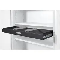 Schaffenburg Auszugregal »Claudius« 80 cm silber