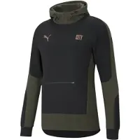Puma Hoodie Manchester City Evostripe in Schwarz | Gr.: M