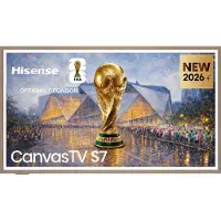 Hisense TV 65S7DS 65" QLED 4K, 144Hz, Canvas TV