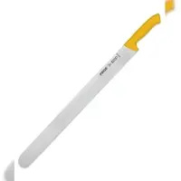 Pirge Ecco Dönermesser 55 cm Gelb - Aufschnittmesser - Schärfstes Edelstahl Döner Langmesser - Fleischmesser - BBQ Messer - Ergonomisches Griff
