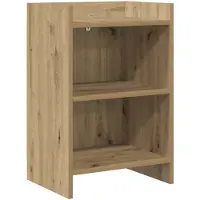 vidaXL Nachttische Artisan-Eiche 40 x 30 x 60 cm Holzwerkstoff 8011009