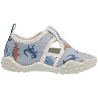 Playshoes Aqua-Schuh Dino allover in blau | Gr.: 26/27