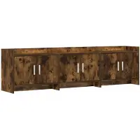 vidaXL TV-Schränk 168 x 33 x 47 cm Geräucherte Eiche Holzwerkstoff