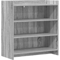 vidaXL Sideboard Grau Sonoma 75 x 36 x 80 cm Holzwerkstoff
