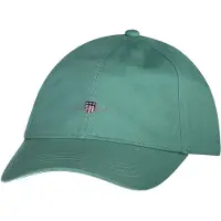 Gant für Herren. 9901311 Schildmütze türkisgrün (OSFA), Lässig, Bio-Baumwolle, Nachhaltig