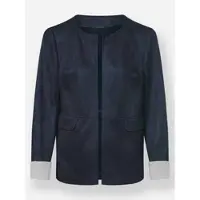 Witt Weiden Lederimitat-Blazer in marine | Gr.: 38