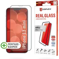 Displex Bildschirmschutzfolie Real Glass Full Cover für das Apple iPhone 13 Mini