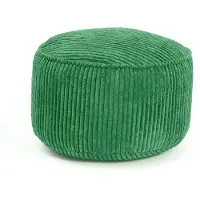 Lumaland 15374, Hocker/Ottomane, Rund, Grün, Nylon, Polyester, Erwachsene & Kinder, 450 mm