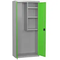 Simon Rack Aktenschrank, Mehrzweckschrank, Stahl-Aufbewahrungsschrank, 0 Ebenen, Doppeltüren, Schloss - Simonlocker