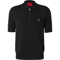 HUGO Poloshirt Sayfong-5 50564234 Schwarz Regular Fit