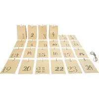 Small Foot Adventskalender „Papiertüten“, natur