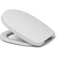 Hamberger Sanitary HARO Toilettensitz Tablas SoftClose WC-Sitz weiß alpin, mit Softclose + TakeOff