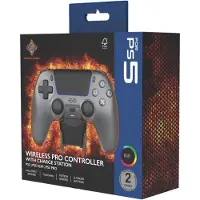 Deltaco Gaming GAM-199-STEELGRAY, Gamepad, PlayStation 5, Android, iOS, D-Pad, Home button, Schaltfläche Teilen, Schaltfläche Optionen, Reset-Taste, Mehrfarbig, Verkabelt & Kabellos, Bluetooth/USB