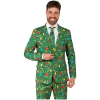 Opposuits Green Tree LED Weihnachtsanzug