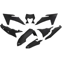 Ufo Full Plastik Kits EXC/EXC-F 24- SCHWARZ