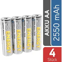 Heitech Ready to use Akku 2550 mAh