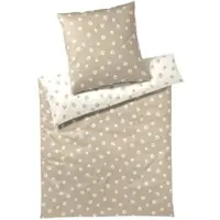 Elegante Mako-Satin-Kissenbezug einzeln Paws Farbe Natur-Beige Größe 40x80