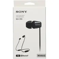 Sony WI-C310, Kabellos, 20 - 20000 Hz, Anrufe/Musik, 19 g, Kopfhörer, Schwarz