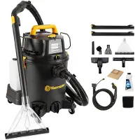 Vacmaster VK1323PFR 1300W 23L 3-in-1 Waschsauger Nass Trockensauger mit Dual-Tank-Design,Bodenreiniger Für Hartböden Teppiche,Teppich-Reinigungsmaschine