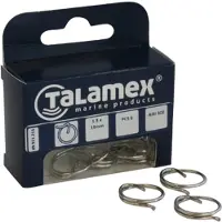 Talamex Sicherheitsring 6 Einheiten Grau 2 x 23 mm Grau 2 x 23 mm