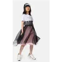 Karl Lagerfeld Kids Kleid für den Alltag Z31140 D Rosa Regular Fit