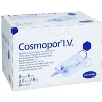 Cosmopor I.v. Kanülenfixierverband 6x8 Cm 50 St