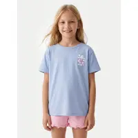 Roxy T-Shirt Lily ERGZT04139 Violett Regular Fit 104