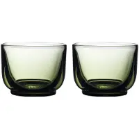 Fellow 2er-Set Pirch Cortado-Gläser, 120 ml, Grün