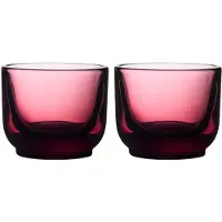 Fellow 2er-Set Pirch Espresso-Gläser, 100 ml, Rot