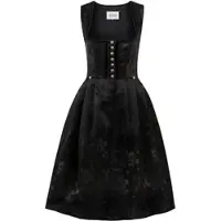 Stockerpoint Langes Dirndl "Odette" in schwarz | Gr.: 42
