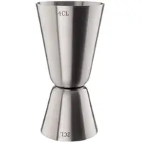 Butlers Barmaß MANHATTAN in Silber | Gr.: onesize