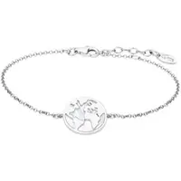 Lotus Silver Erde Armband 925 Sterling Silber ca. 16cm silber, mehrfarbig | Gr.: onesize