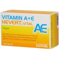 HEVERT Vitamin A+E Vital Kapseln 120 St