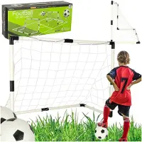 Ikonka Fußballtor für Kinder, Training, 2-tlg., 95 x 48 x 70 cm
