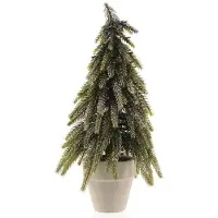 Kaemingk Minibaum Tannenbaum indoor D.11cm H.19cm grün