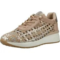 Carmela für Damen. 16228702-BEIGE Turnschuhe 162287 beige (39), 1 bis 3 cm, Schnürsenkel, Lässig