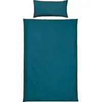 Erwin Müller Mako-Single-Jersey Bettwäsche Ansbach in petrol | Gr.: 155x200 cm (40x80 cm)