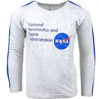 Nasa Langarmshirt in Grau | Gr.: 164
