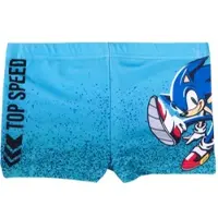 United labels Sonic The Hedgehog Badehose Schwimmhose Badekleidung Hose in blau | Gr.: 122/128