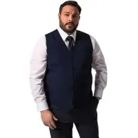 Men Plus Steppweste in dunkel marine | Gr.: 74