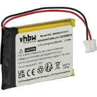 VHBW Akku Ersatz für Philips 242252600214 für Fernbedienung Remote Control (850 mAh, 3,7 V, Li-Ion)