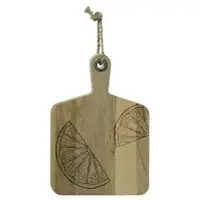 GAUMENKICK Schneidebrett Zitronen Mangoholz in natur - L: 38cm | Gr.: onesize