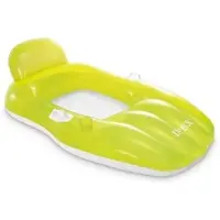 Intex Luftmatratze - Lounge Chill N' Float 163x104cm in grün | Gr.: onesize
