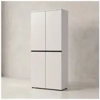 KADIMA DESIGN Aktenschrank Soft-Close, Büro, Hochschrank modern in Greige | Gr.: onesize