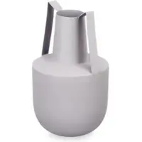 Gift Decor Vase Stahl Doppelgriff pastellgrau