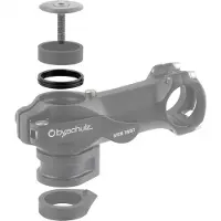 By.Schulz SB-Verpac Spacer Top Cap 1 1/8 Zoll schwarz für Fahrradgabeln