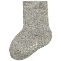 Sterntaler ABS Socken Wolle uni in grau mel. | Gr.: 24